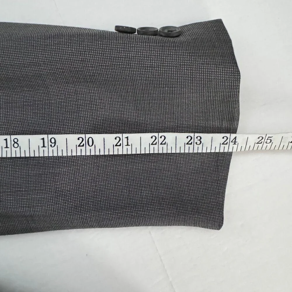 Lauren Ralph Lauren Brown Gray Blazer Jacket Wool Cashmere Blend Men's 40R EUC